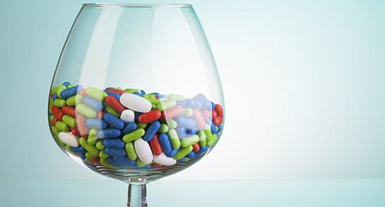 antibiotic and alcohol compatibility studies.